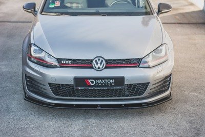 Maxton Front Splitter V.1 Vw Golf 7 Gti