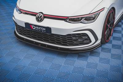 Maxton Front Splitter V.1 Volkswagen Golf 8 Gti / R-Line - Elite Car