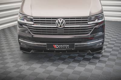 Maxton Front Splitter V.1 Volkswagen T6 Facelift