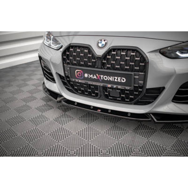 Maxton Front Splitter V.2 Bmw 4 Gran Coupe M-Pack G26 - Image 3