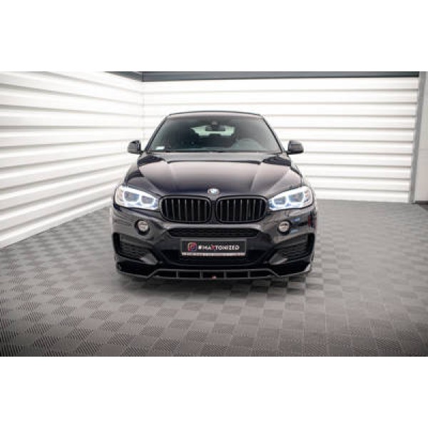 Maxton Front Splitter V.2 Bmw X6 M-Pack F16 - Image 2