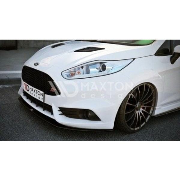 Maxton Front Splitter V.2 Ford Fiesta St Mk7 Fl - Image 3
