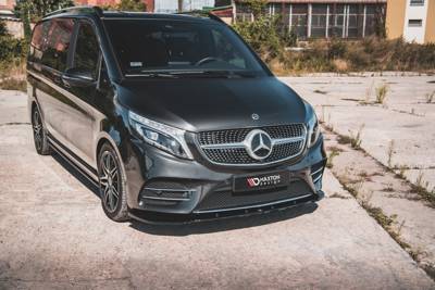 Maxton Front Splitter V.2 Mercedes-Benz V-Class Amg-Line W447 Facelift