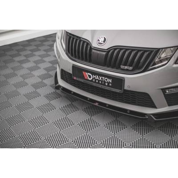 Maxton Front Splitter V.2 Skoda Octavia Rs Mk3 Facelift - Image 3