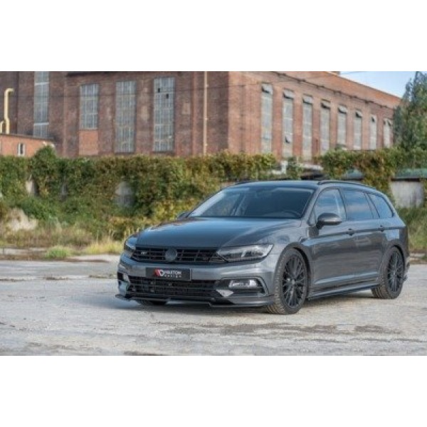 Maxton Front Splitter V.2 Volkswagen Passat R-Line B8 - Image 2
