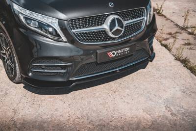 Maxton Front Splitter V.4 Mercedes-Benz V-Class Amg-Line W447 Facelift
