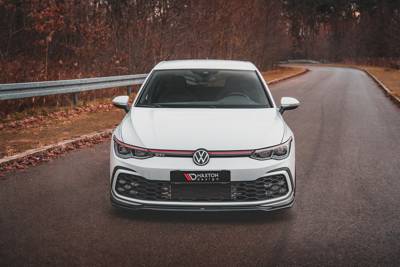 Maxton Front Splitter V.4 Volkswagen Golf 8 Gti / R-Line - Elite Car