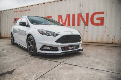 Maxton Front Splitter V.5 Ford Focus St Mk3 Facelift
