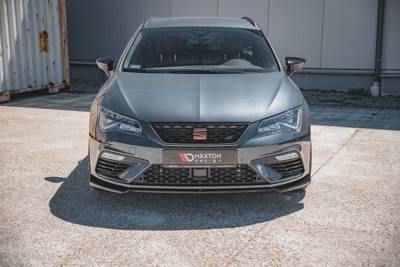 Maxton Front Splitter V.7 Seat Leon Cupra / Fr Mk3 Fl