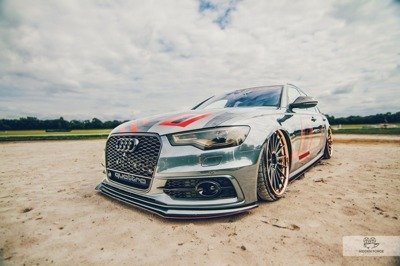 Maxton Hybrid Front Splitter Audi S6 / A6 S-Line C7