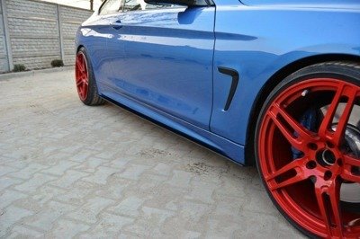 Maxton Racing Side Skirts Diffusers For Bmw 4 F32 M-Pack