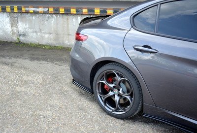 Maxton Rear Side Splitters Alfa Romeo Giulia Veloce