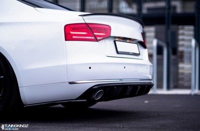Maxton Rear Side Splitters Audi A8 D4