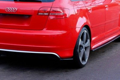 Maxton Rear Side Splitters Audi Rs3 8p