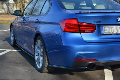 Maxton Rear Side Splitters Bmw 3-Series F30 Phase-Ii Sedan M-Sport