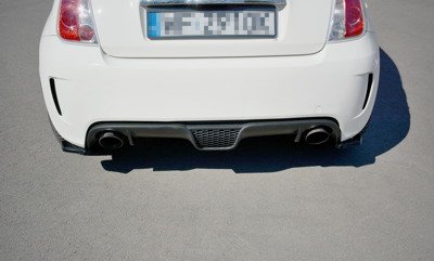 Maxton Rear Side Splitters Fiat 500 Abarth Mk1