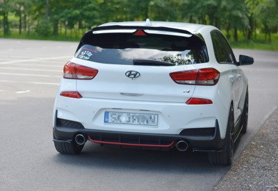 Maxton Rear Side Splitters Hyundai I30 Mk3 N