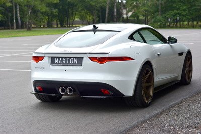 Maxton Rear Side Splitters Jaguar F-Type