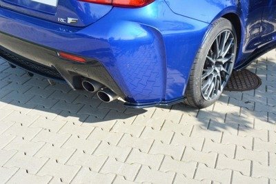 Maxton Rear Side Splitters Lexus Rc F