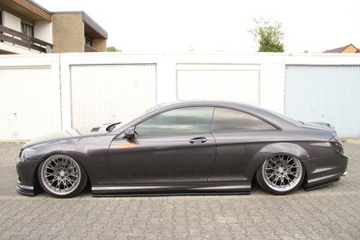 Maxton Rear Side Splitters Mercedes Cl 500 C216 Amgline