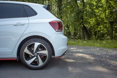 Maxton Rear Side Splitters Vw Polo Mk6 Gti