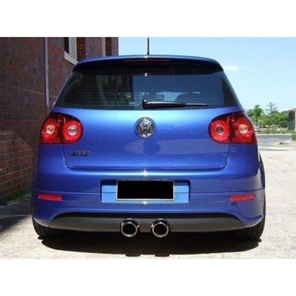 Maxton Rear Valance Vw Golf V R32 With 2 Exhaust Holes (for R32 Exhaust) - Image 3