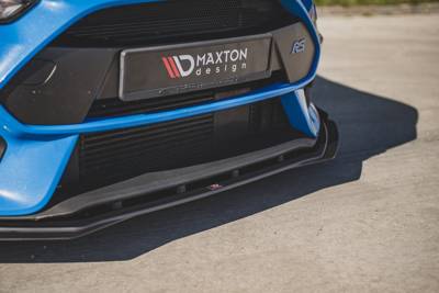 Maxton Racing Durability Front Splitter + Flaps Ford Focus Rs Mk3