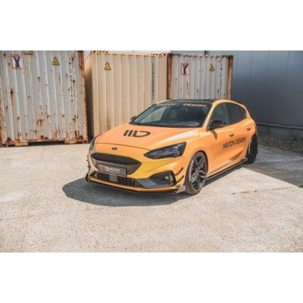 Maxton Racing Durability Front Splitter + Flaps Ford Focus St / St-Line Mk4 - Image 2