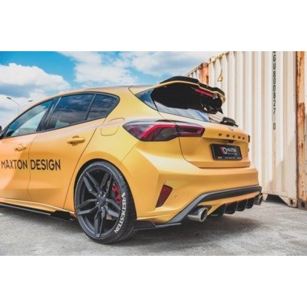 Maxton Racing Durability Rear Side Splitters + Flaps Ford Focus St Mk4