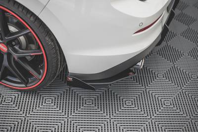 Maxton Racing Durability Rear Side Splitters + Flaps Volkswagen Golf 8 Gti