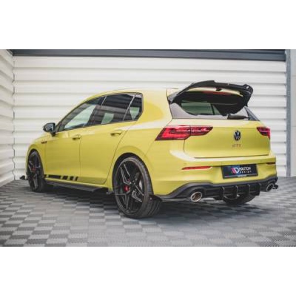 Maxton Racing Durability Rear Side Splitters + Flaps Volkswagen Golf 8 Gti Clubsport - Image 2
