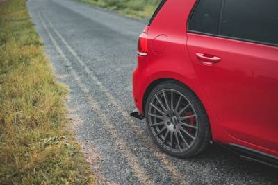 Maxton Racing Durability Rear Side Splitters + Flaps Volkswagen Golf Gti Mk6