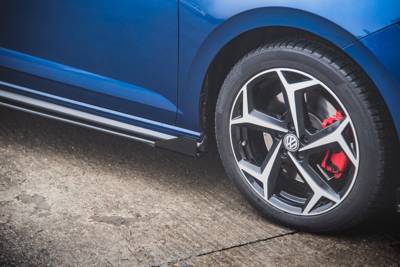 Maxton Racing Durability Side Skirts Diffusers + Flaps Volkswagen Polo Gti Mk6