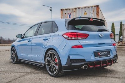 Maxton Racing Durability Side Skirts Diffusers Hyundai I30 N Mk3 / Mk3 Fl Hatchback / Fastback