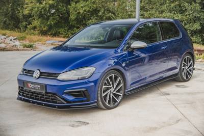 Maxton Racing Durability Side Skirts Diffusers Vw Golf 7 R / R-Line Facelift