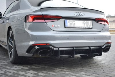 Maxton Rear Diffuser V.2 Audi Rs5 F5 Coupe / Sportback