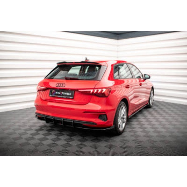 Maxton Rear Side Flaps Audi A3 Sportback 8y