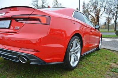 Maxton Rear Side Splitters Audi A5 S-Line F5 Coupe