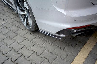 Maxton Rear Side Splitters Audi Rs5 F5 Coupe