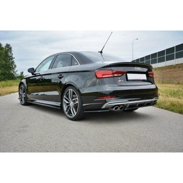 Maxton Rear Side Splitters Audi S3 / A3 S-Line 8v Fl Sedan - Image 2