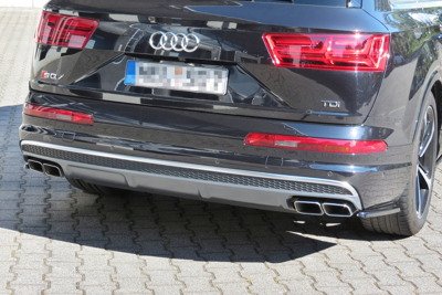 Maxton Rear Side Splitters Audi Sq7 / Q7 S-Line Mk.2