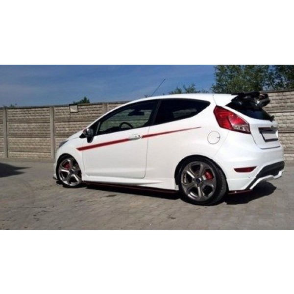 Maxton Rear Side Splitters Ford Fiesta St / St-Line / Zetec S Mk7 Fl - Image 2