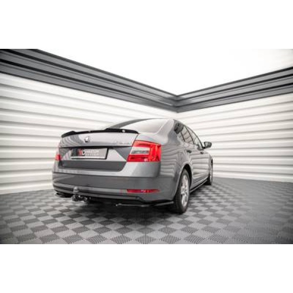 Maxton Rear Side Splitters Skoda Octavia Mk3 Facelift - Image 2