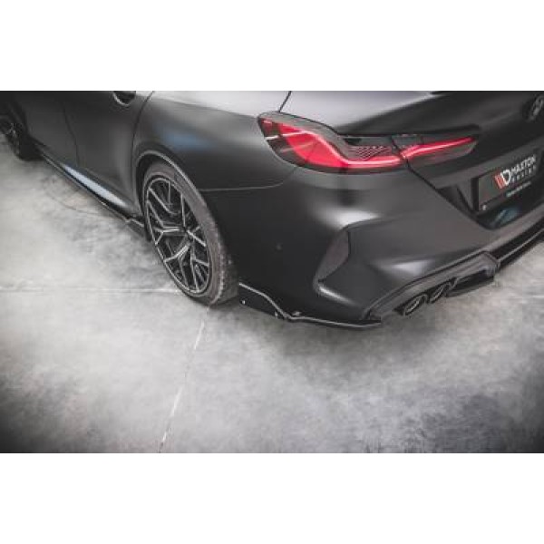 Maxton Rear Side Splitters V.1 + Flaps Bmw M8 Gran Coupe F93 - Image 3