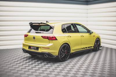 Maxton Rear Side Splitters V.1 + Flaps Volkswagen Golf 8 Gti Clubsport