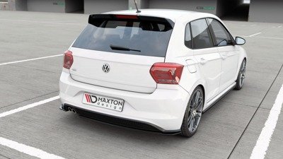 Maxton Rear Side Splitters V.2 Vw Polo Gti Mk6