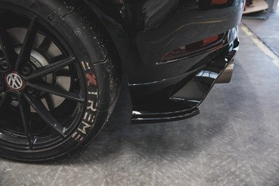 Maxton Rear Side Splitters Vw Golf 7 Gti Tcr
