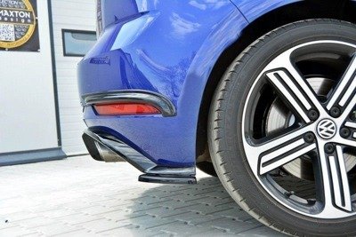 Maxton Rear Side Splitters Vw Golf 7 R / R-Line Facelift