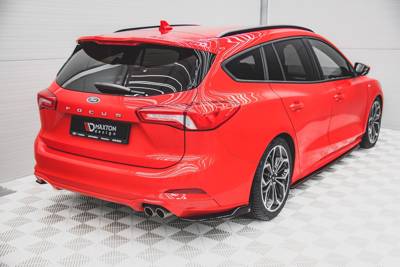 Maxton Rear Side Splitters For V.2 Ford Focus St-Line Estate Mk4