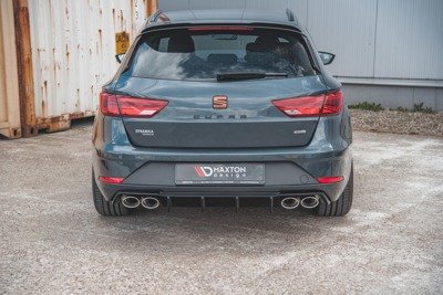 Maxton Rear Valance V.3 Seat Leon Cupra St Mk3 Fl